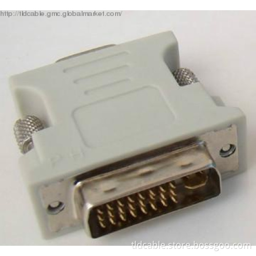 DVI 24+1 M to VGA F Adapter